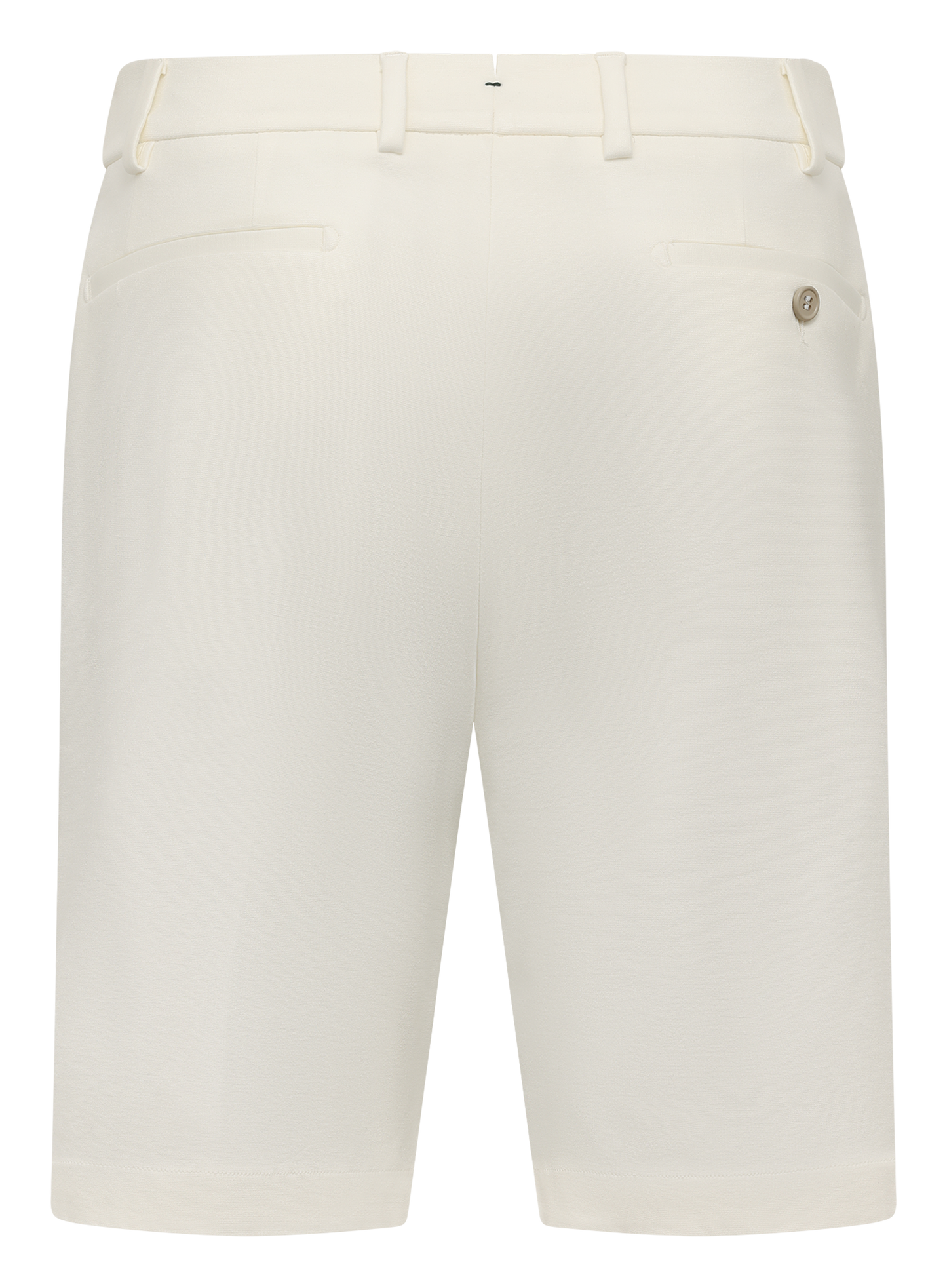 Bermuda met lichte stretch | Wit
