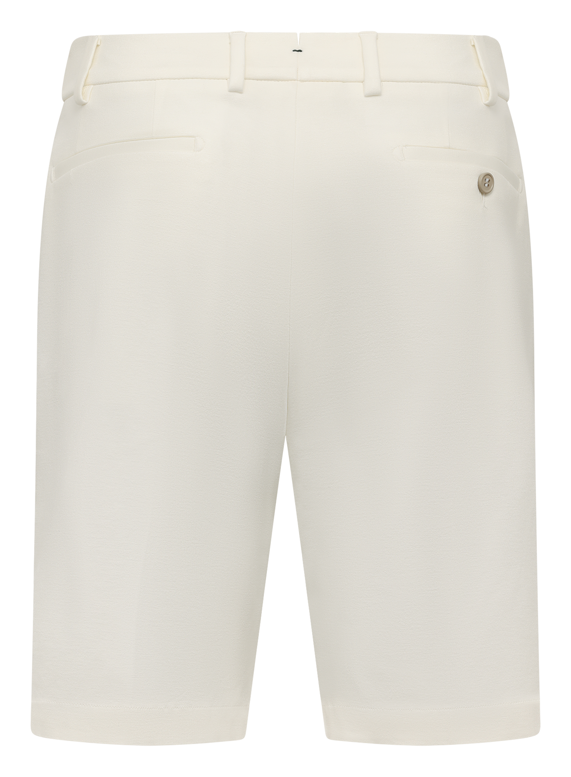 Bermuda met lichte stretch | Wit