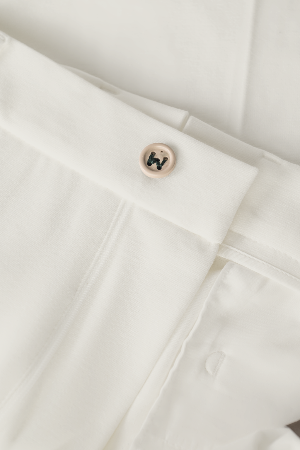 Bermuda met lichte stretch | FULL_WIDTH | Wit