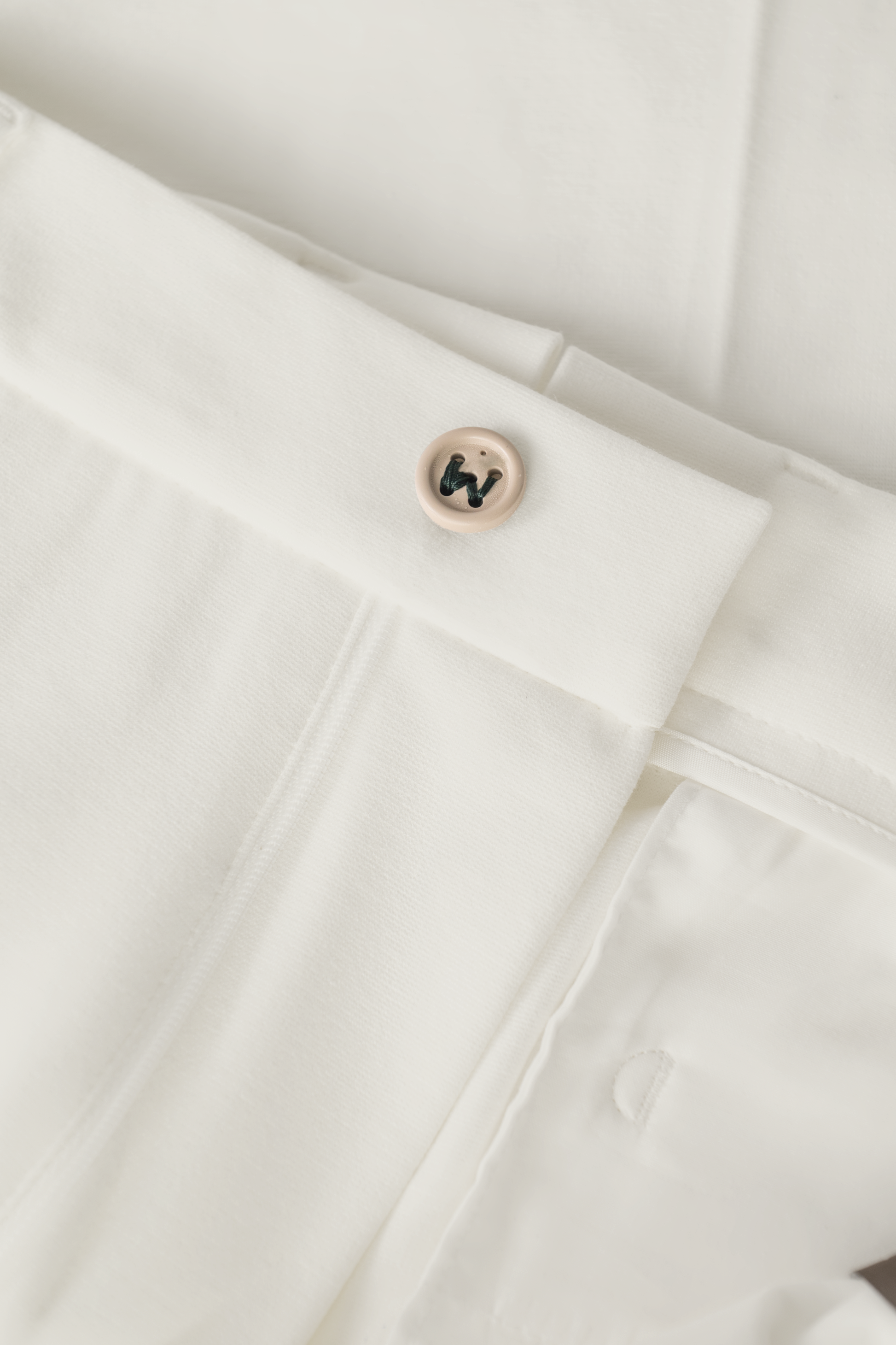 Bermuda met lichte stretch | FULL_WIDTH | Wit
