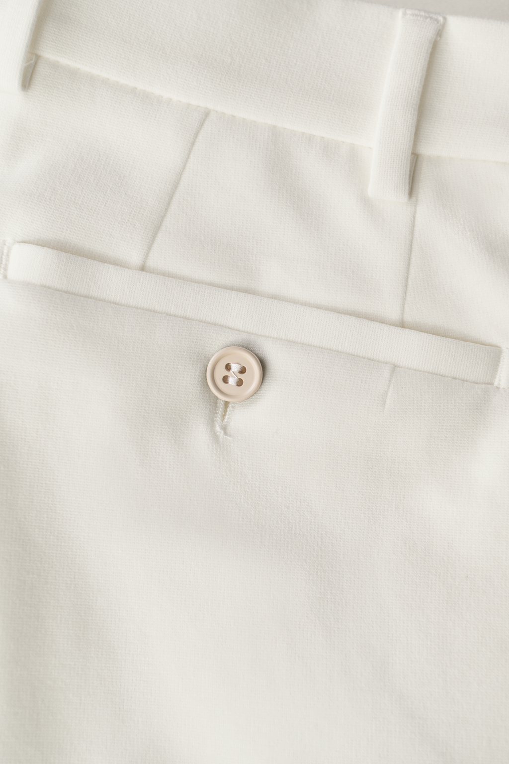 Bermuda met lichte stretch | FULL_WIDTH | Wit