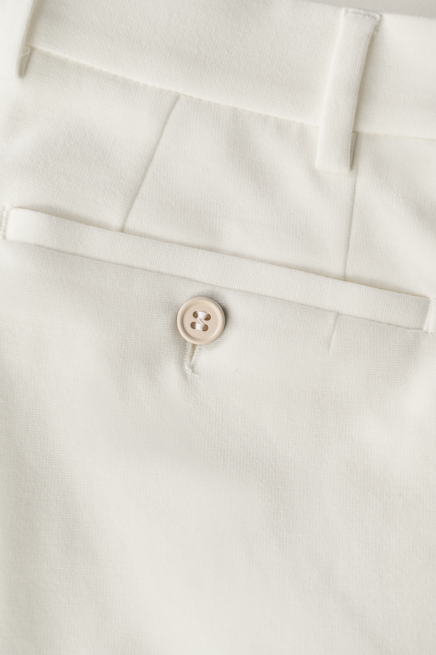 Bermuda met lichte stretch | FULL_WIDTH | Wit