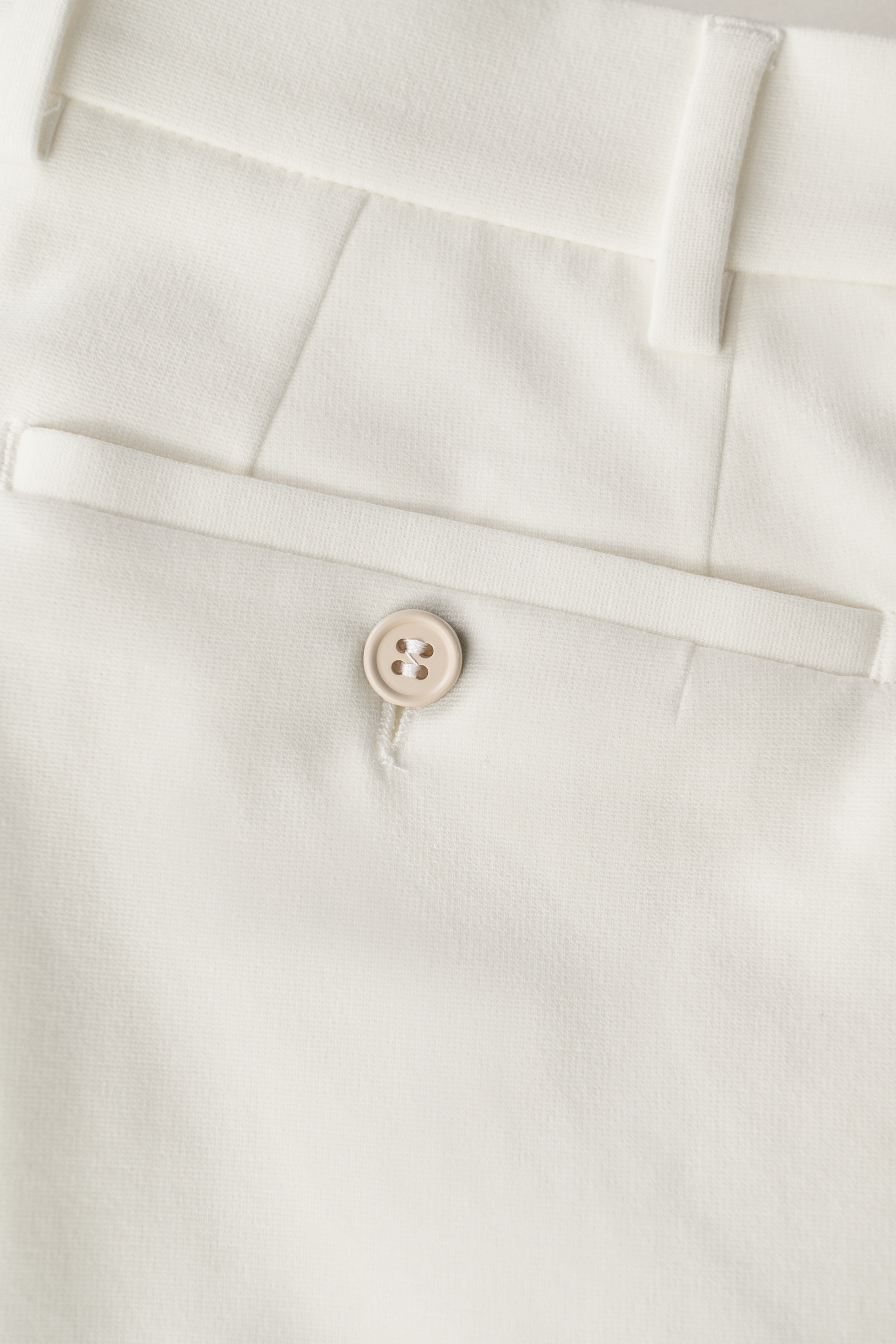 Bermuda met lichte stretch | FULL_WIDTH | Wit