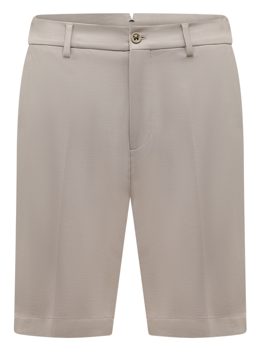 Bermuda met lichte stretch | Beige