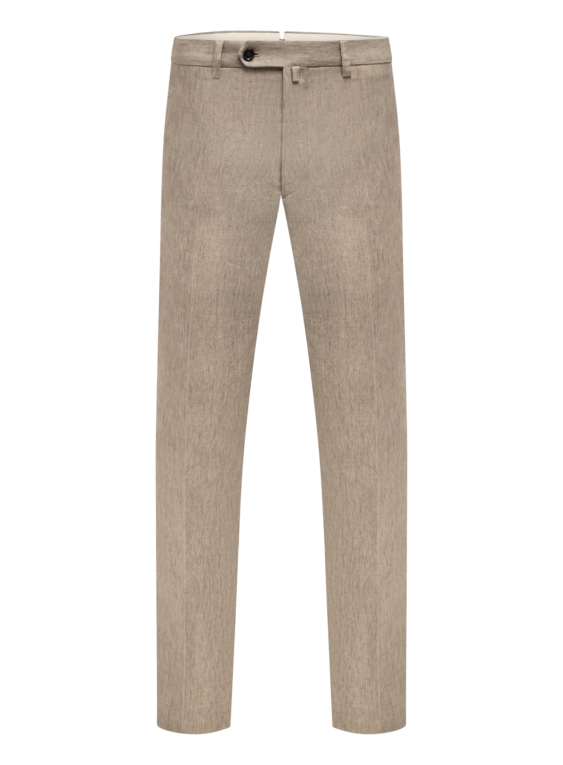 Linnen broek | Licht Bruin