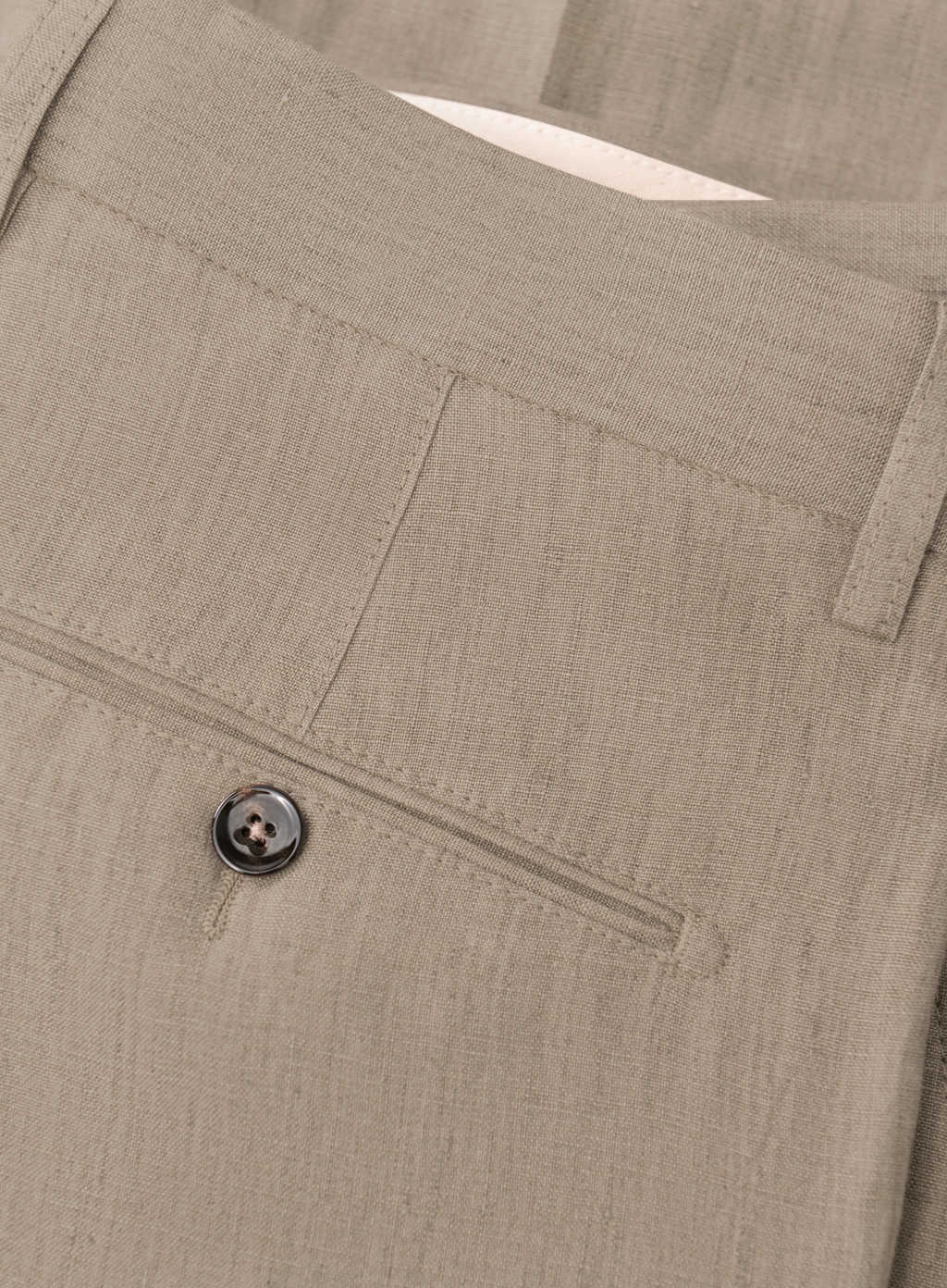 Broek van linnen | FULL_WIDTH | Licht Bruin