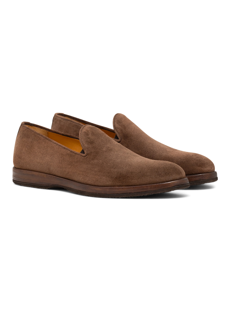 Loafers van suède | D.Bruin