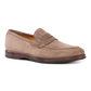 Penny loafers van suède | TAUPE