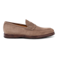 Penny loafers van suède | TAUPE