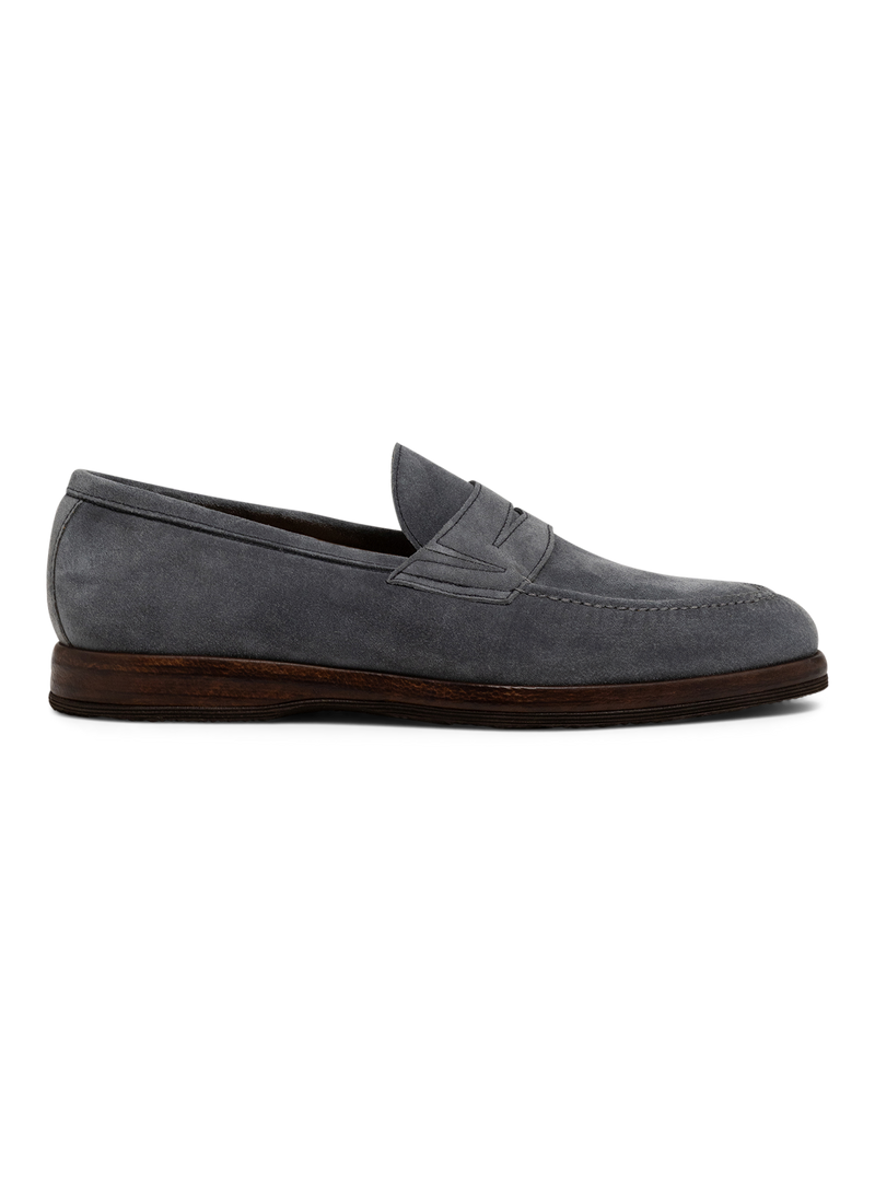 Penny-Loafer aus Wildleder