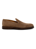 Loafers van suède | TAUPE