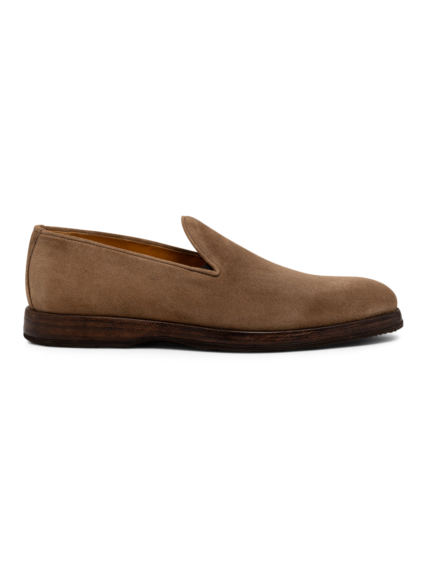 Loafers van suède | TAUPE