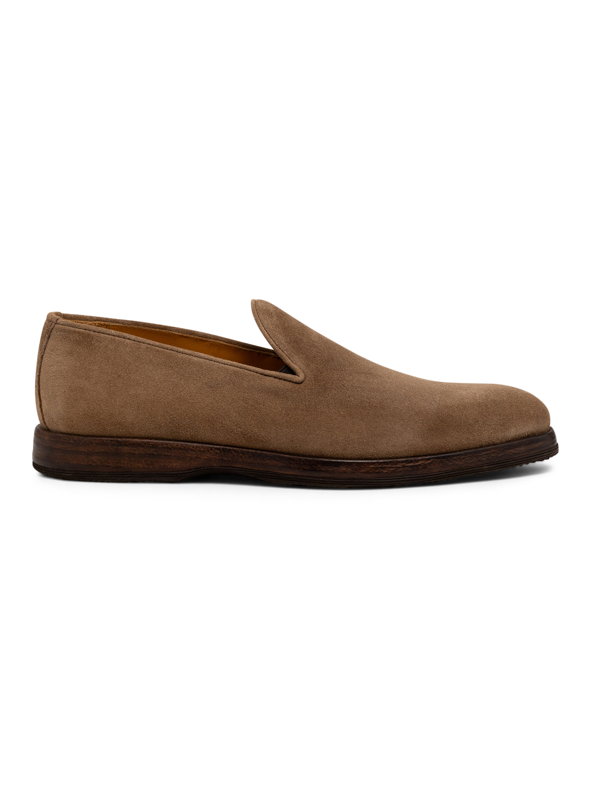 Loafers van suède | TAUPE
