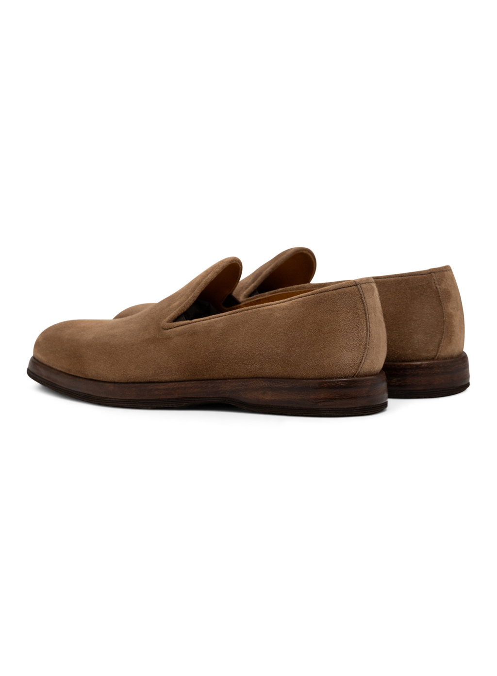 Loafers van suède | TAUPE