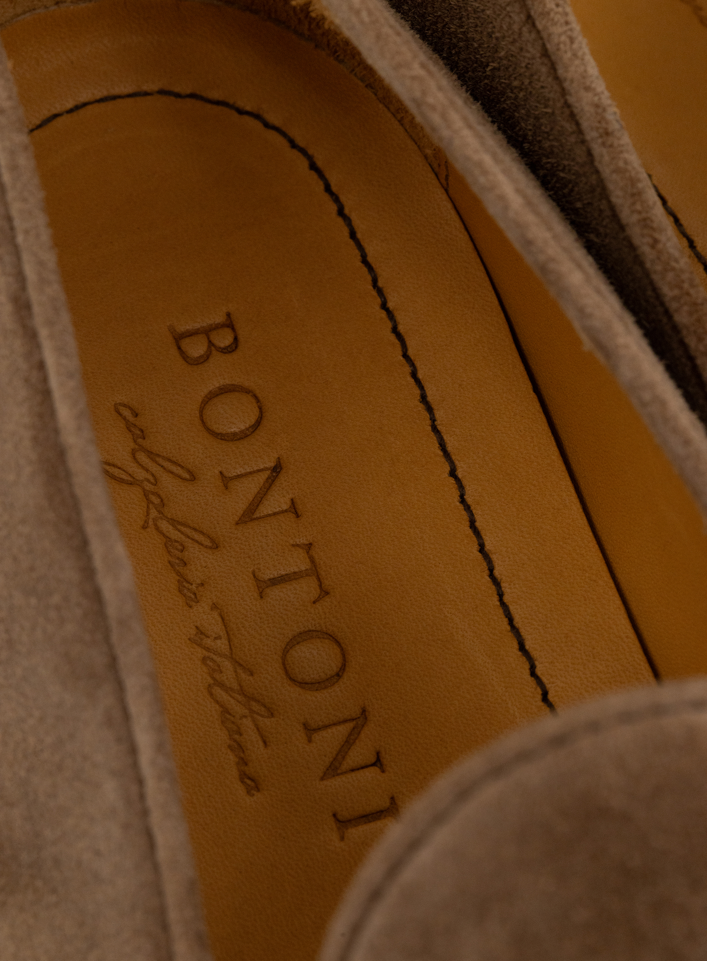 Loafers van suède | TAUPE