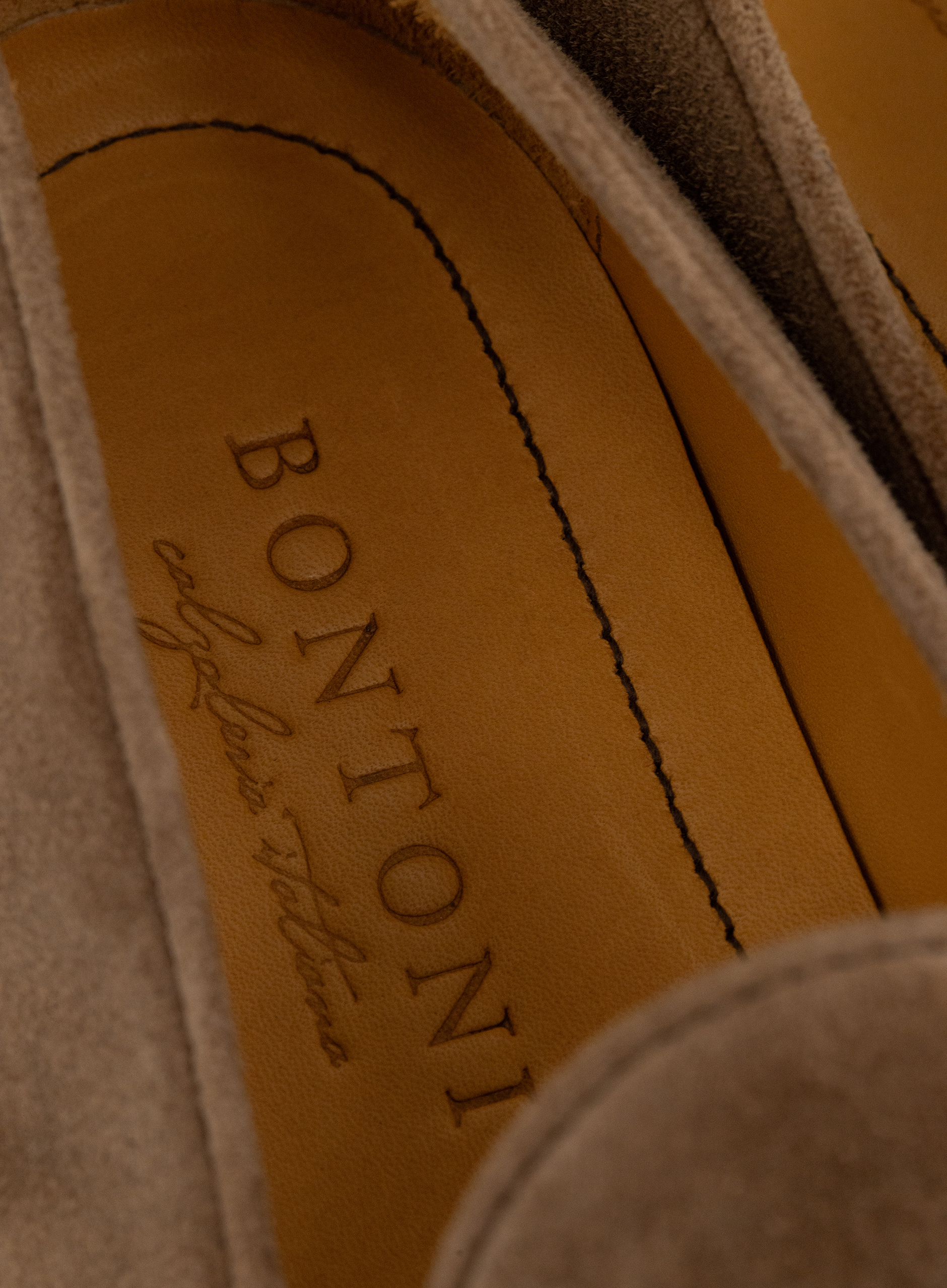 Loafers van suède | TAUPE