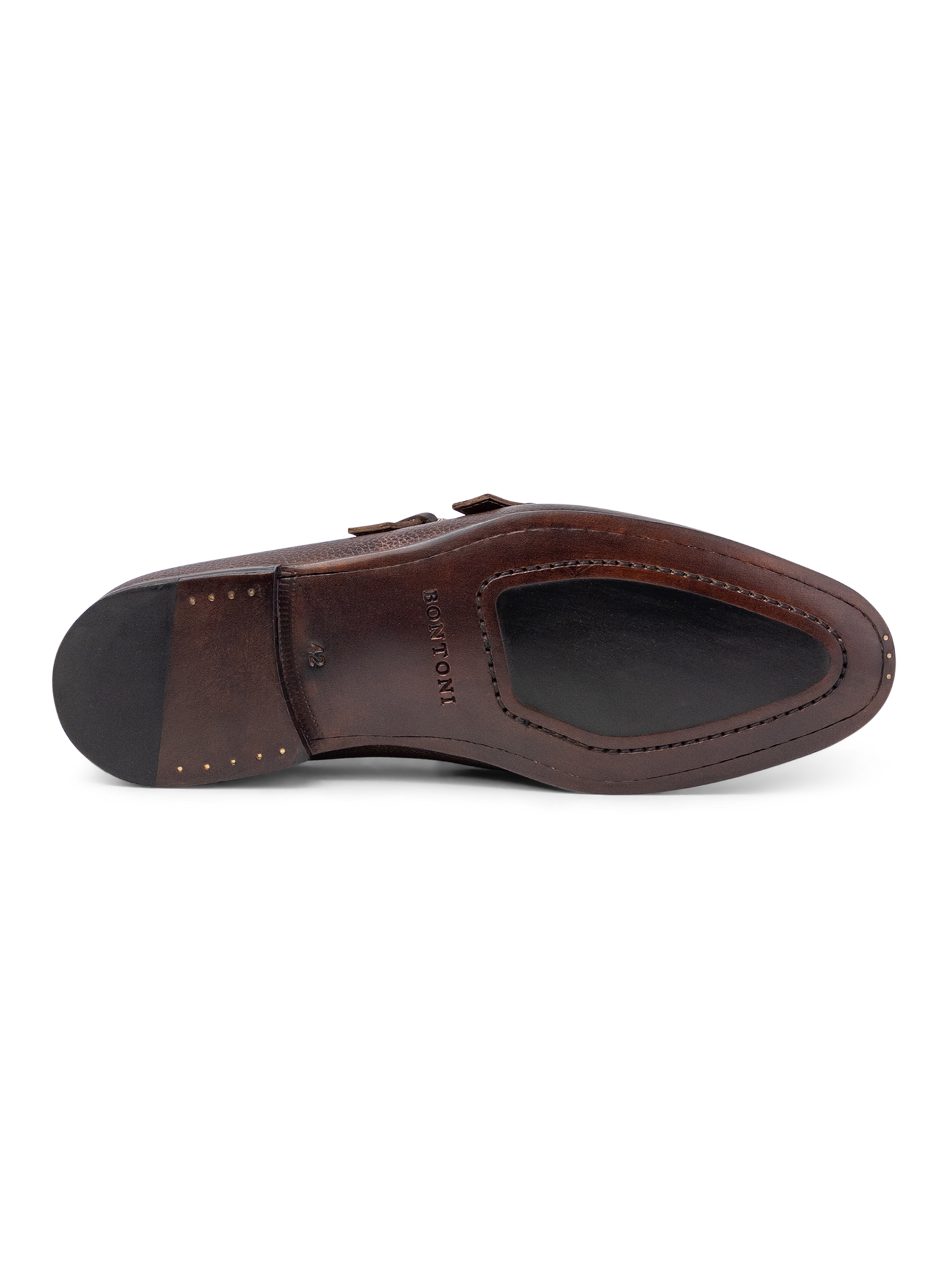 Gesploafers van leer | D.Bruin