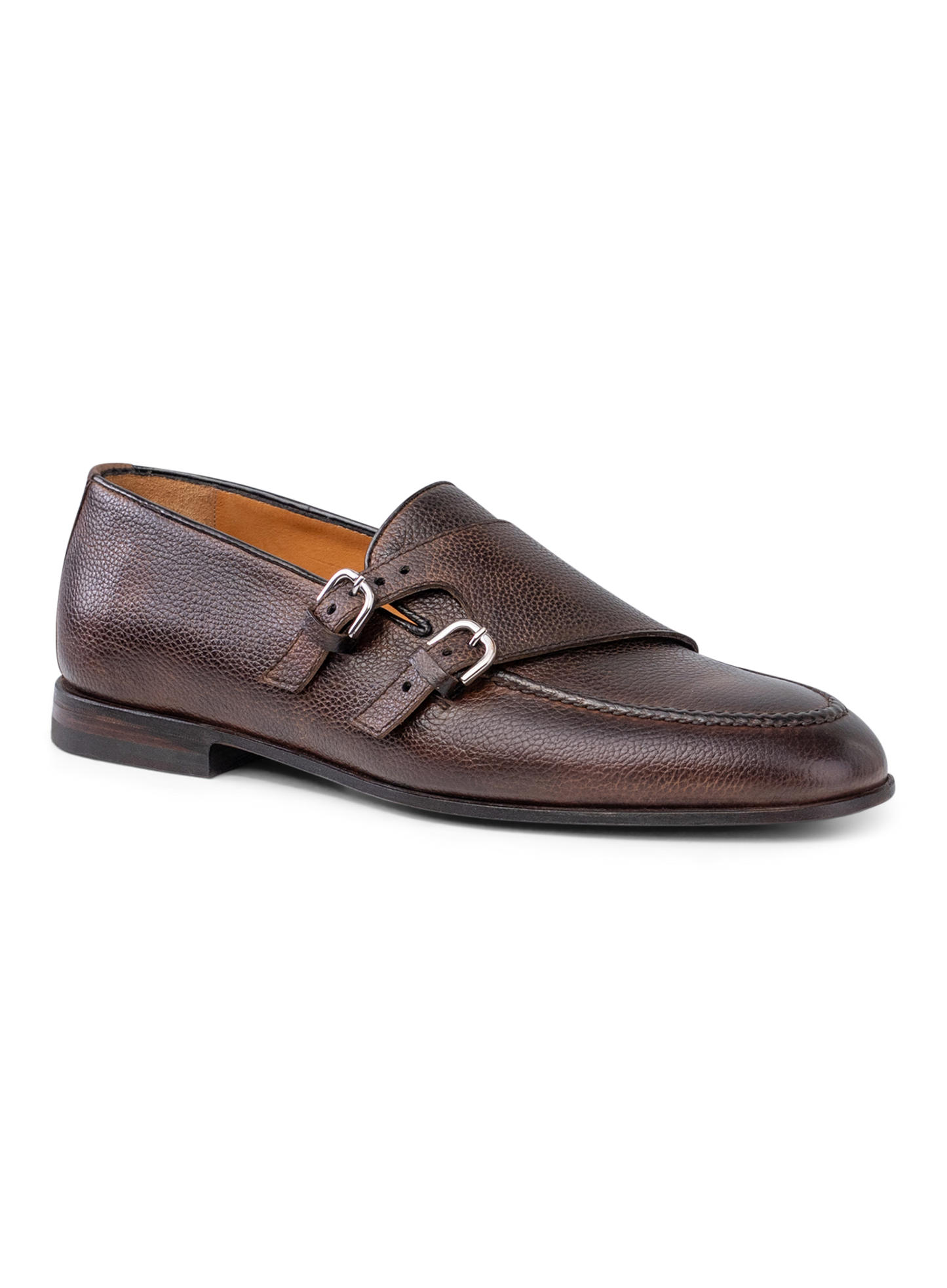 Gesploafers van leer | D.Bruin