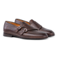 Gesploafers van leer | D.Bruin