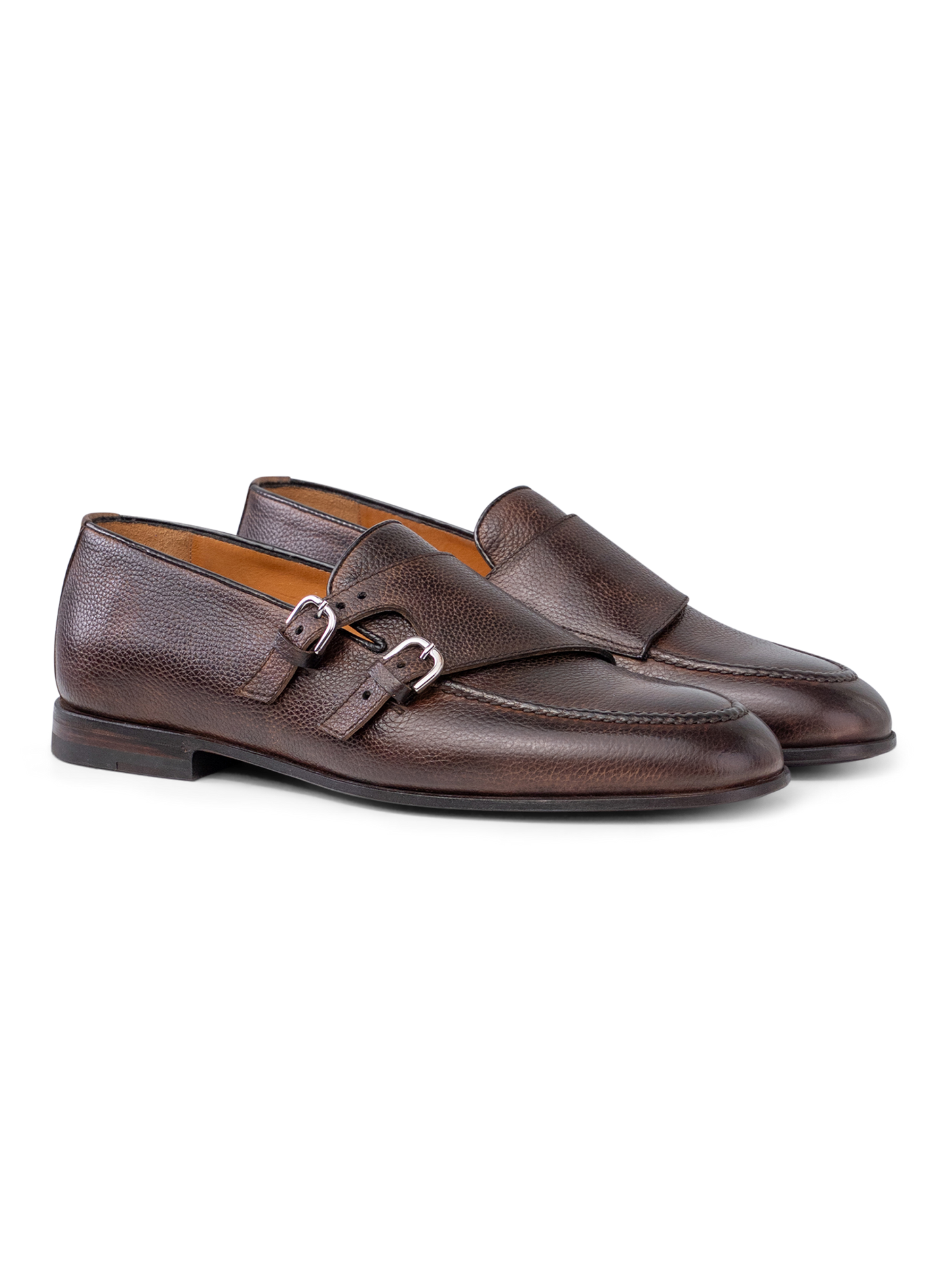 Gesploafers van leer | D.Bruin