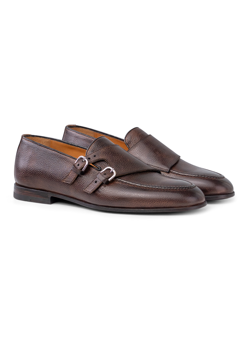 Leather loafers