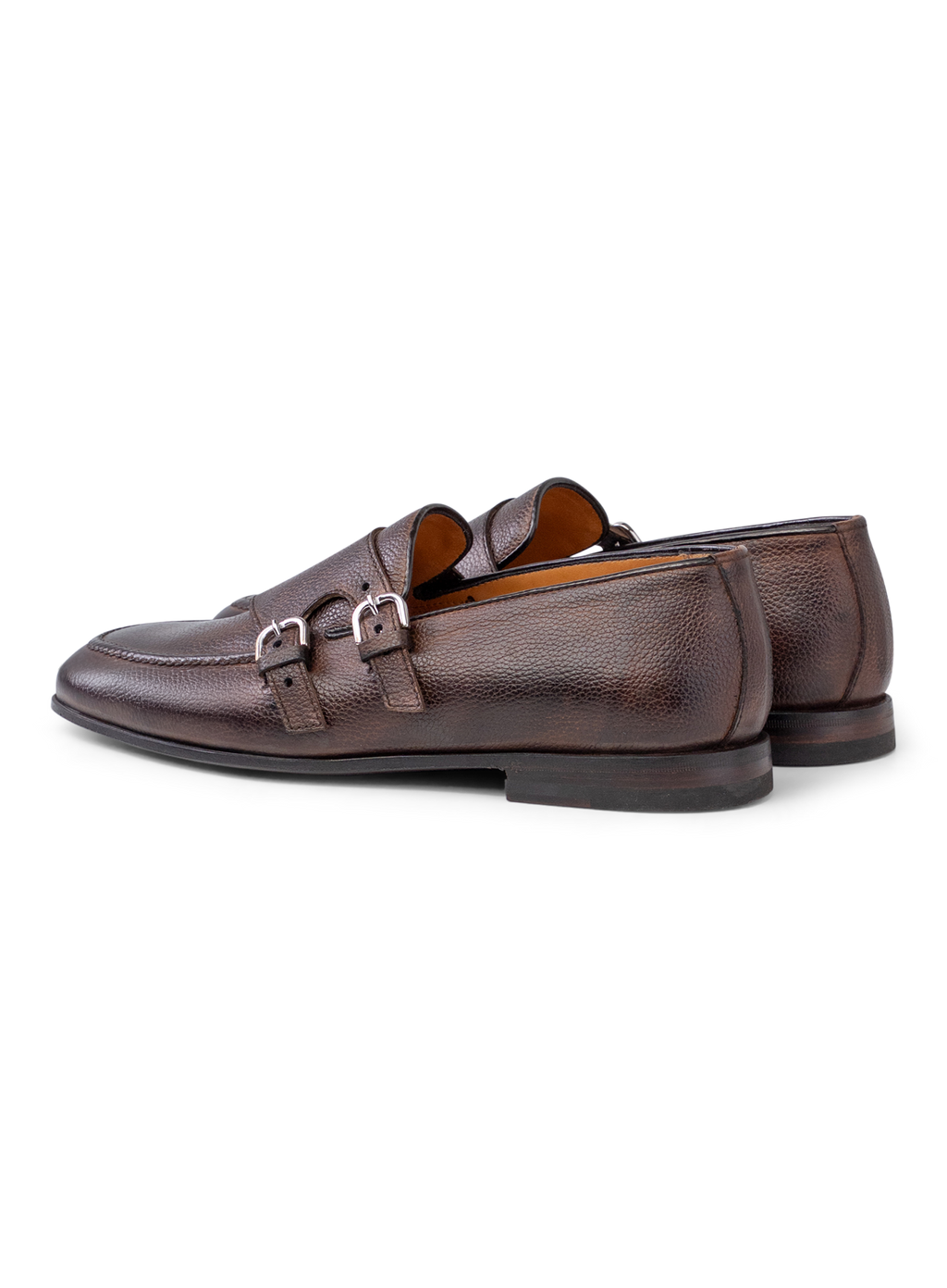 Gesploafers van leer | D.Bruin