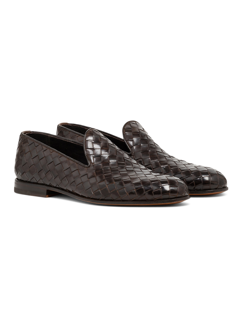 Guanto leather loafers