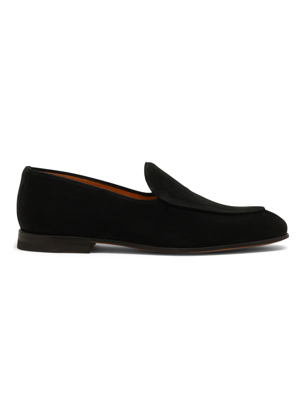 Loafers van suède | Zwart