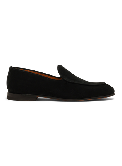 Loafers van suède | Zwart