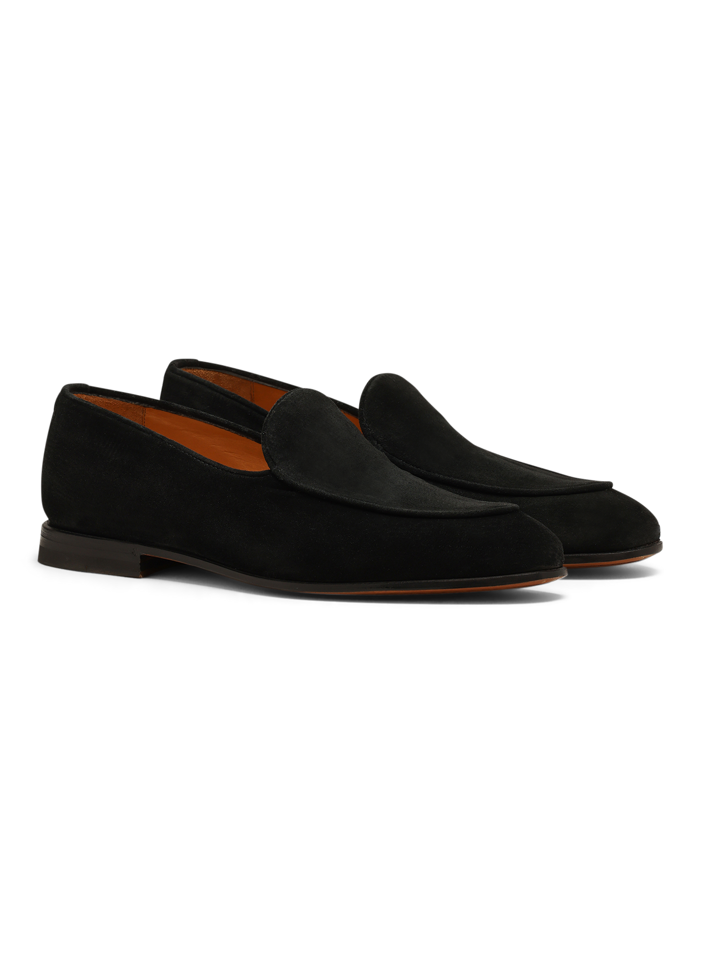 Loafers van suède | Zwart