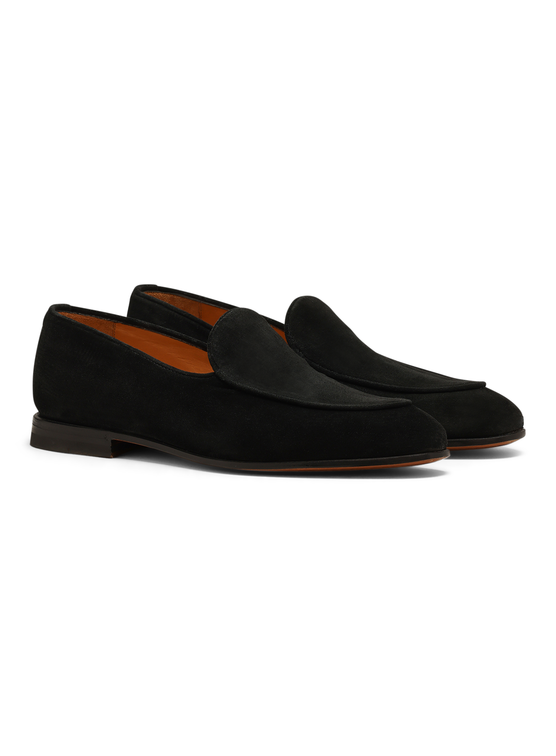 Loafers van suède | Zwart