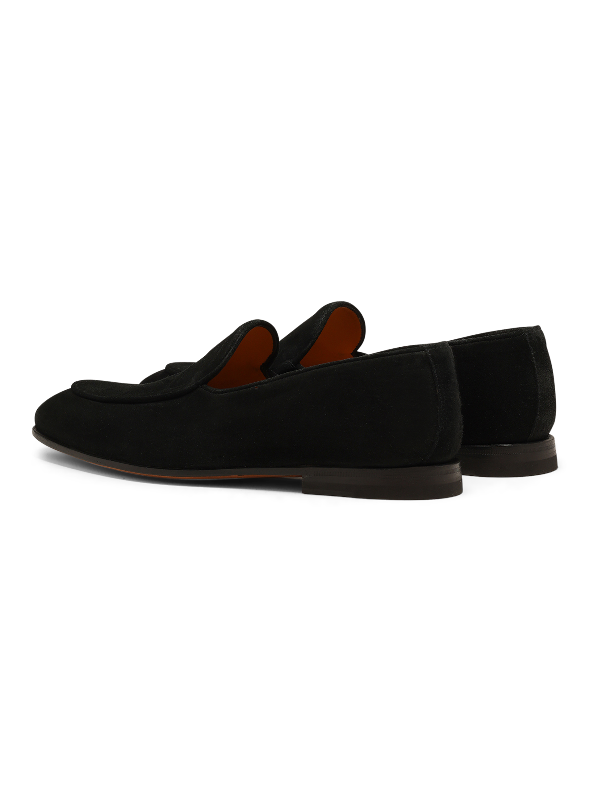 Loafers van suède | Zwart