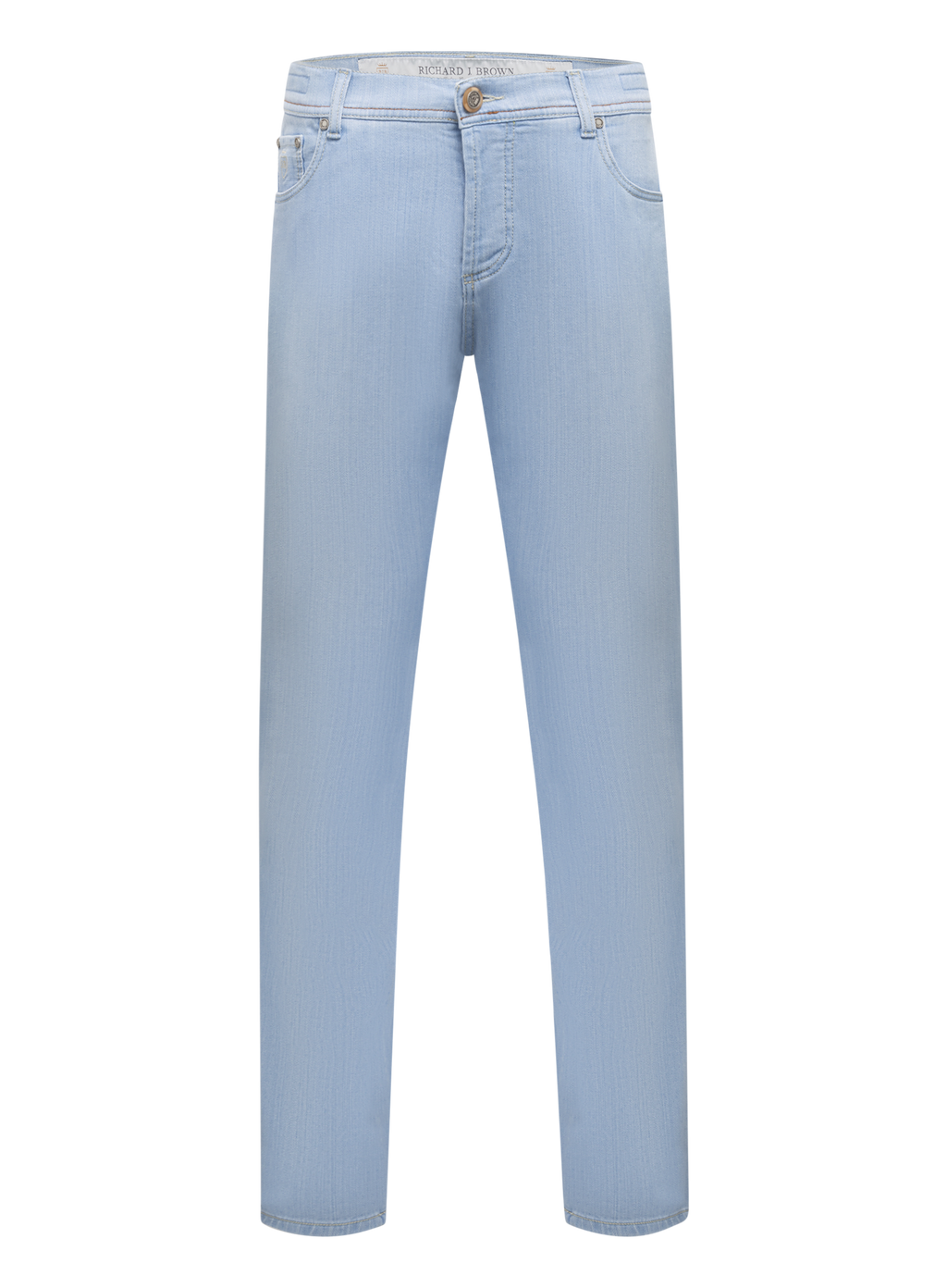 Tokyo 5-pocket jeans van katoen | L.Blauw