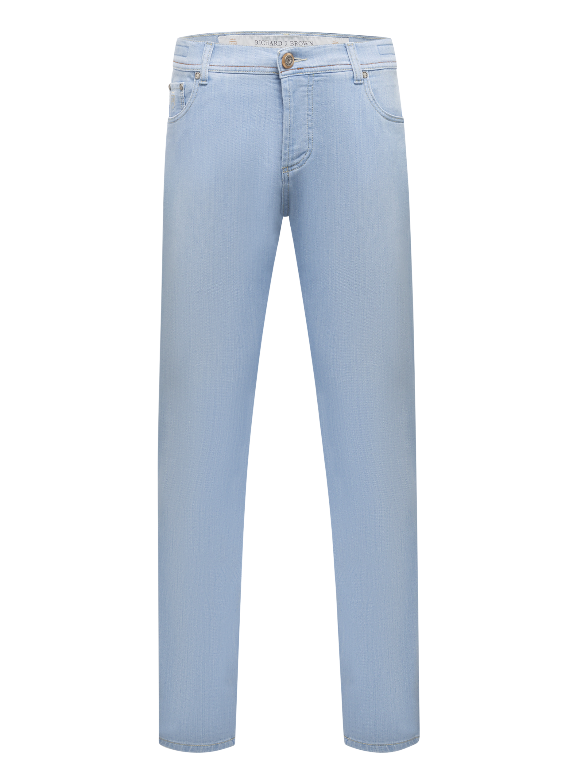 Tokyo 5-pocket jeans van katoen | L.Blauw