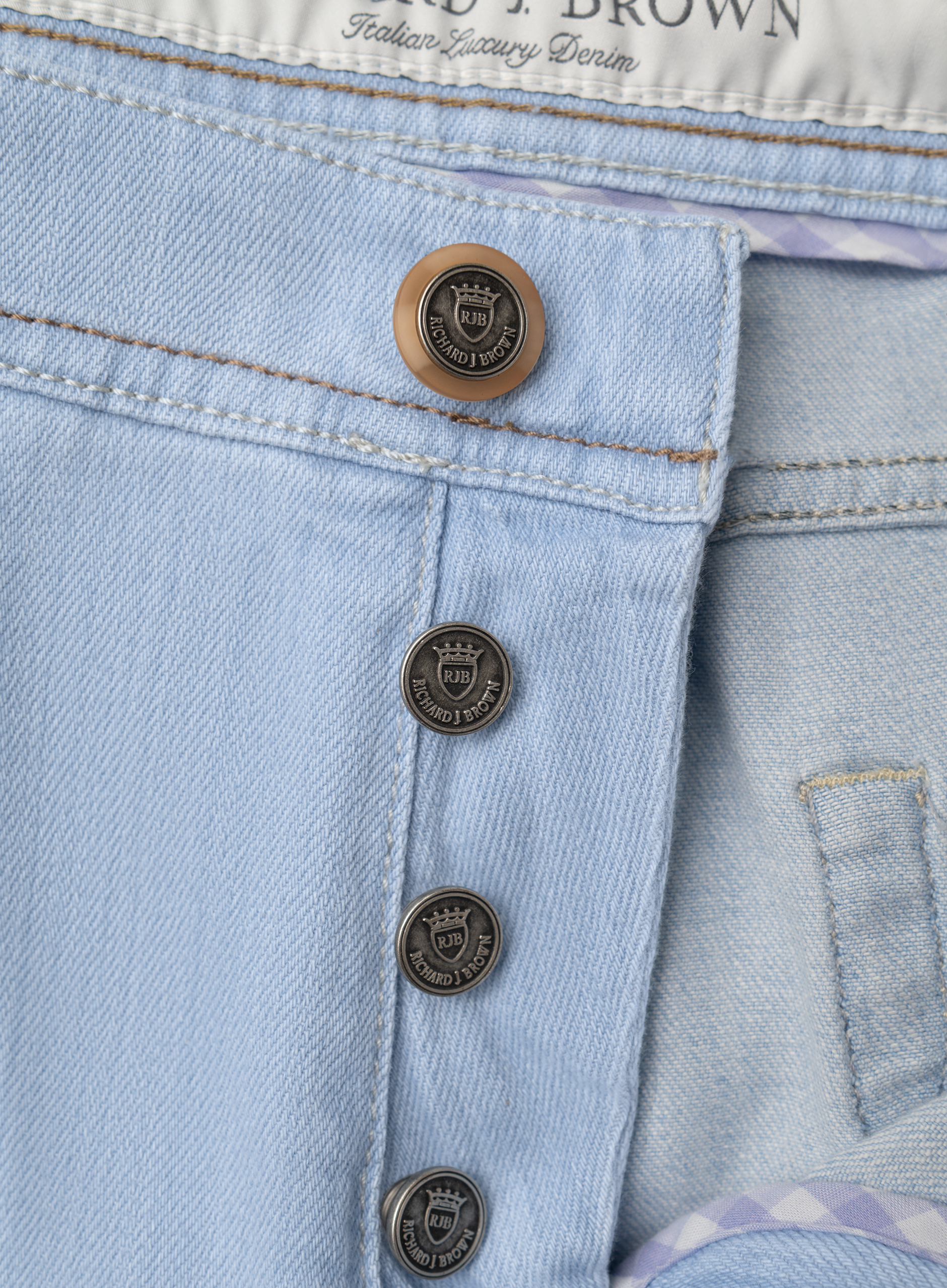 Tokyo 5-pocket jeans van katoen | FULL_WIDTH | L.Blauw