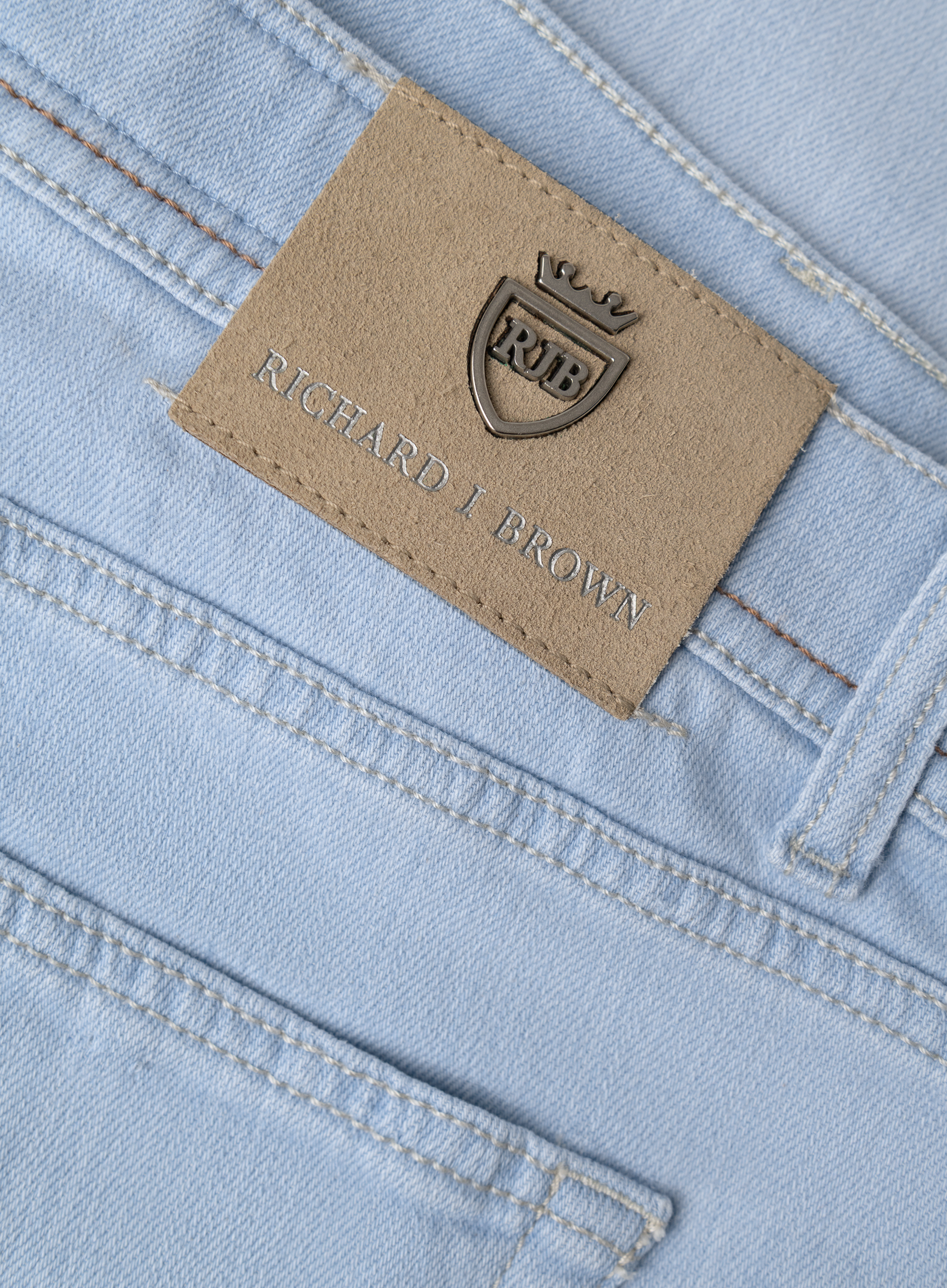 Tokyo 5-pocket jeans van katoen | FULL_WIDTH | L.Blauw