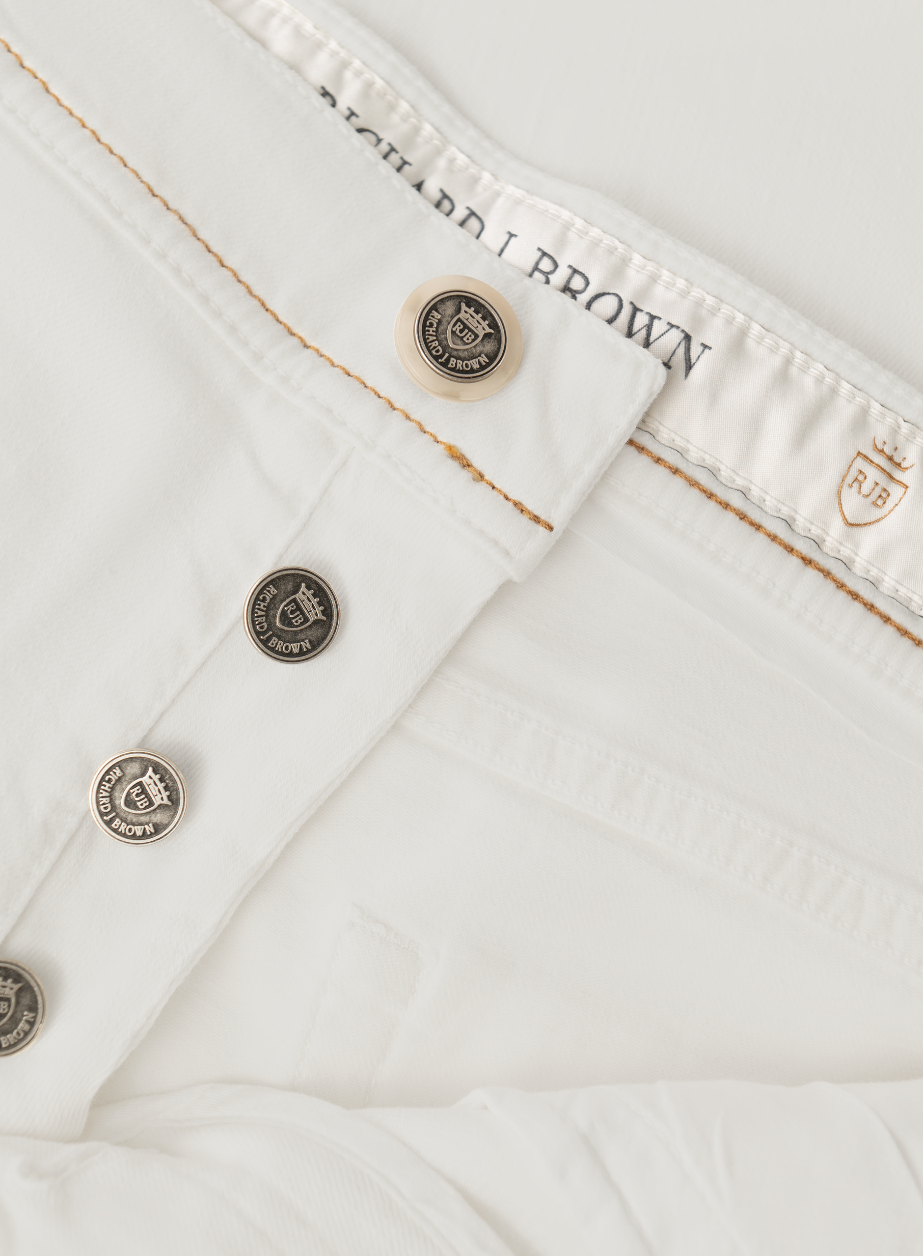 Tokyo 5-pocket jeans | FULL_WIDTH | Wit