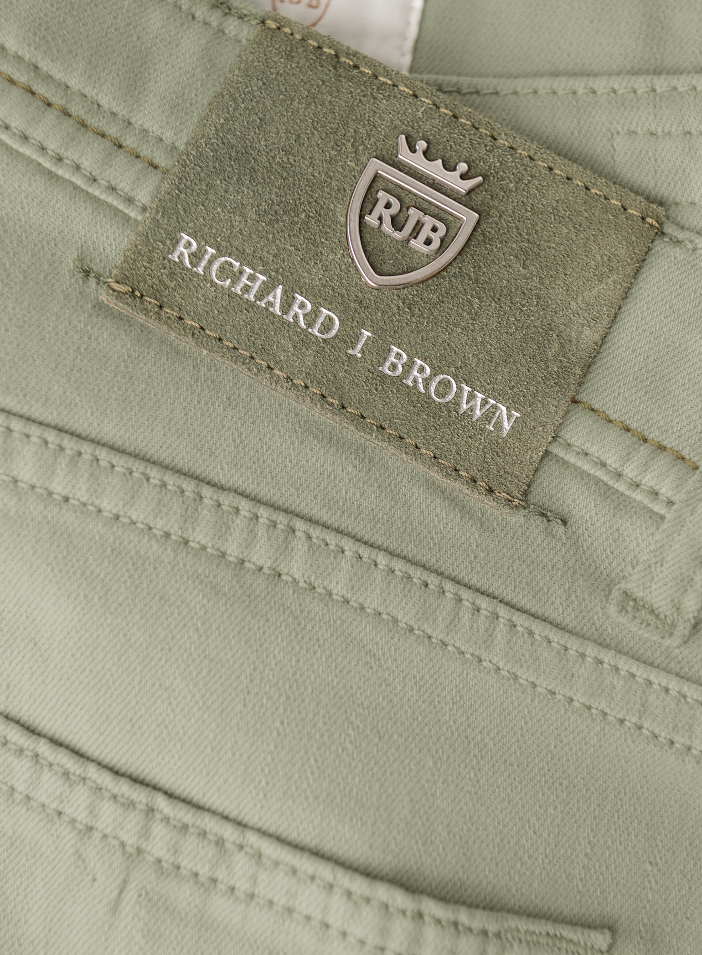 Tokyo 5-pocket jeans | FULL_WIDTH | Groen