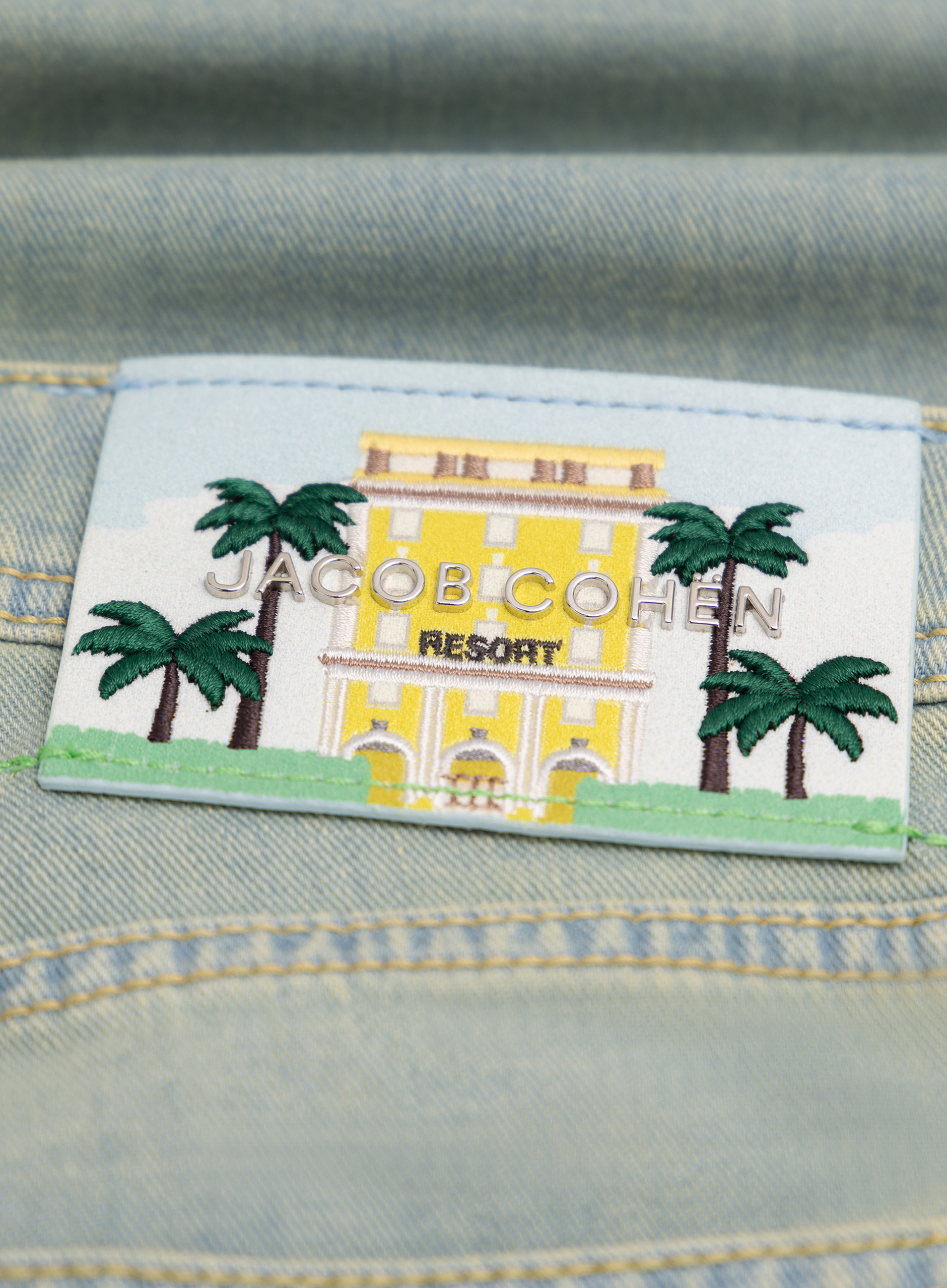 Bard jeans van katoen | FULL_WIDTH | L.Blauw