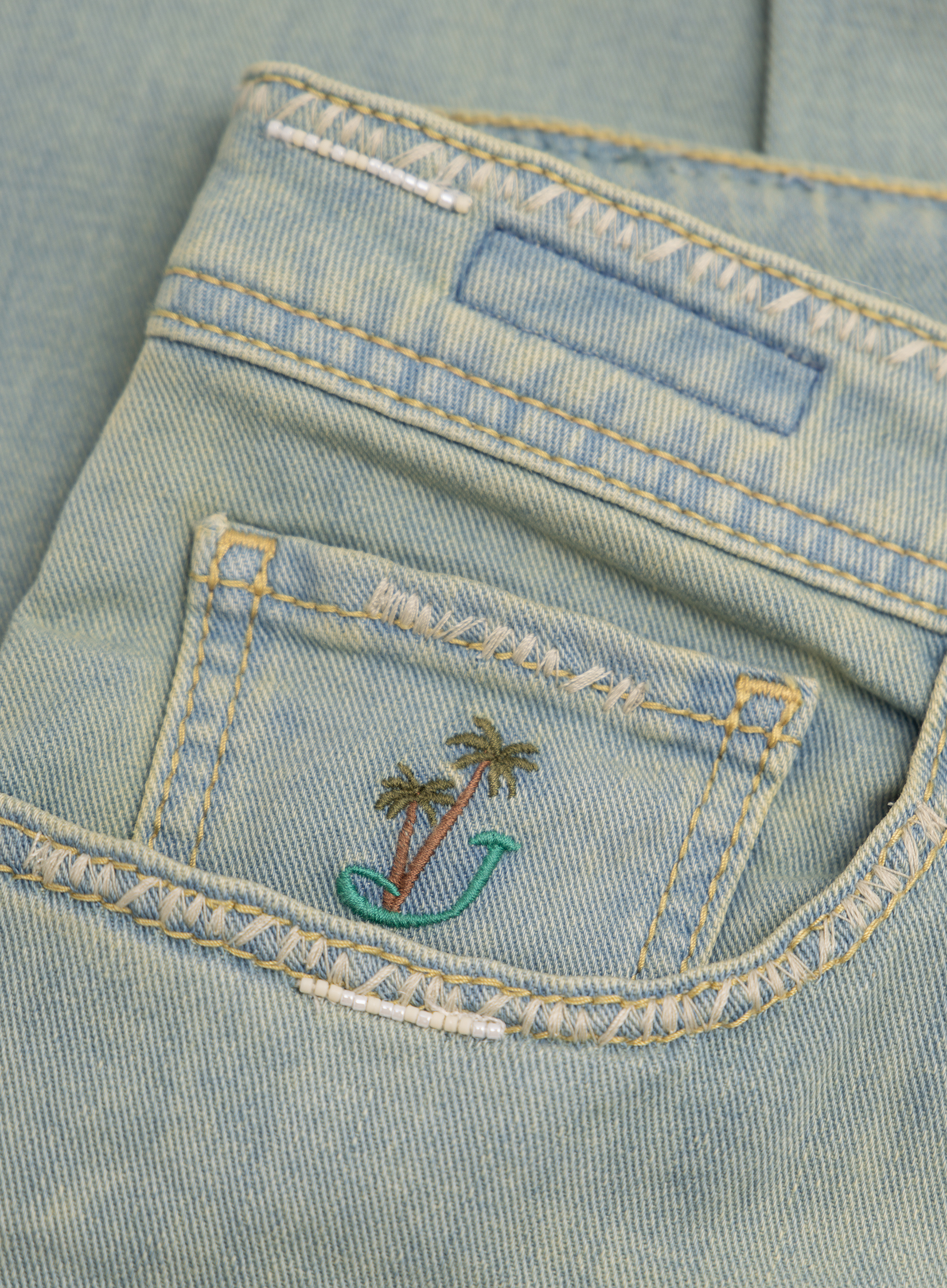 Bard jeans van katoen | FULL_WIDTH | L.Blauw