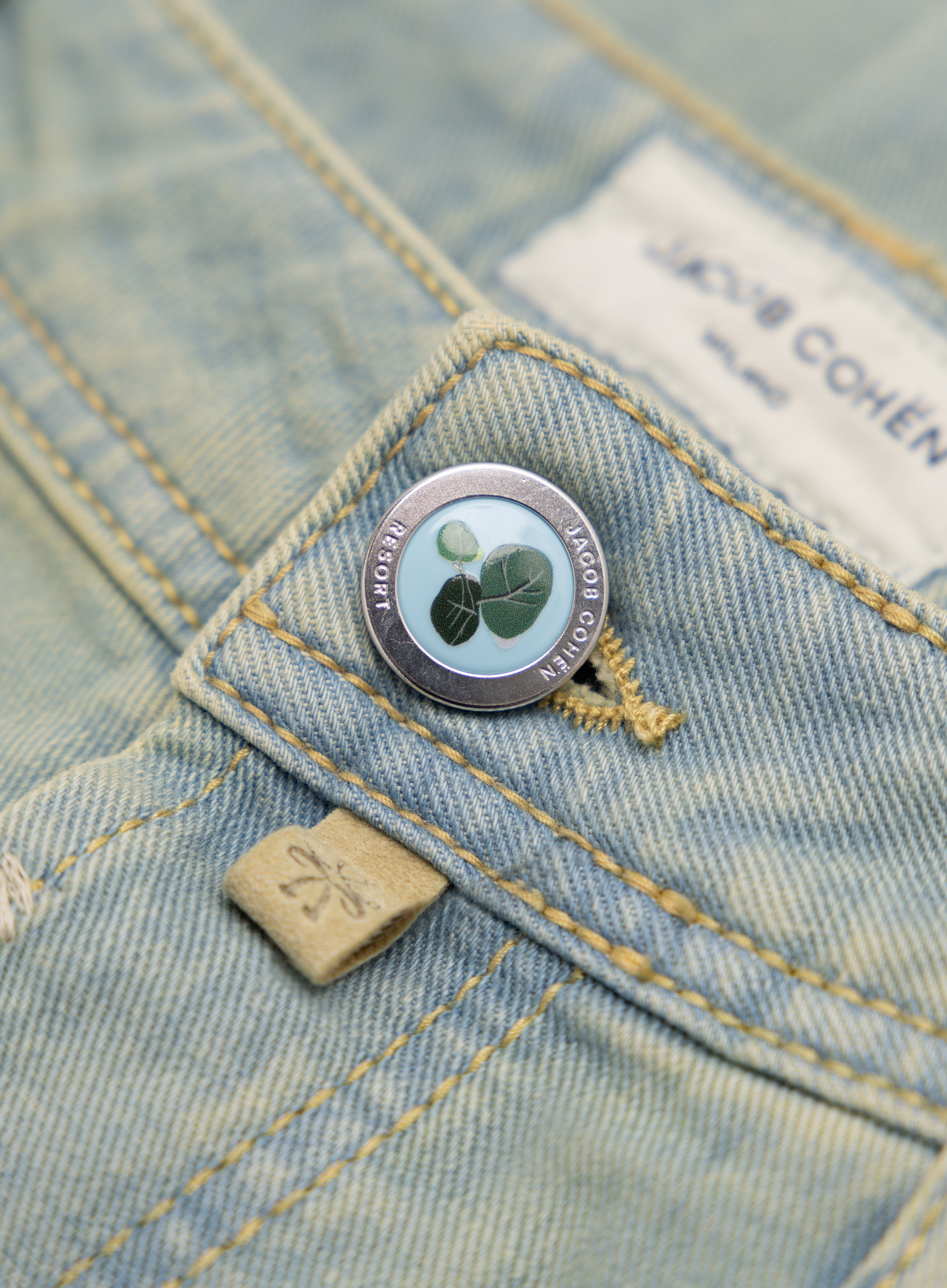 Bard jeans van katoen | FULL_WIDTH | L.Blauw