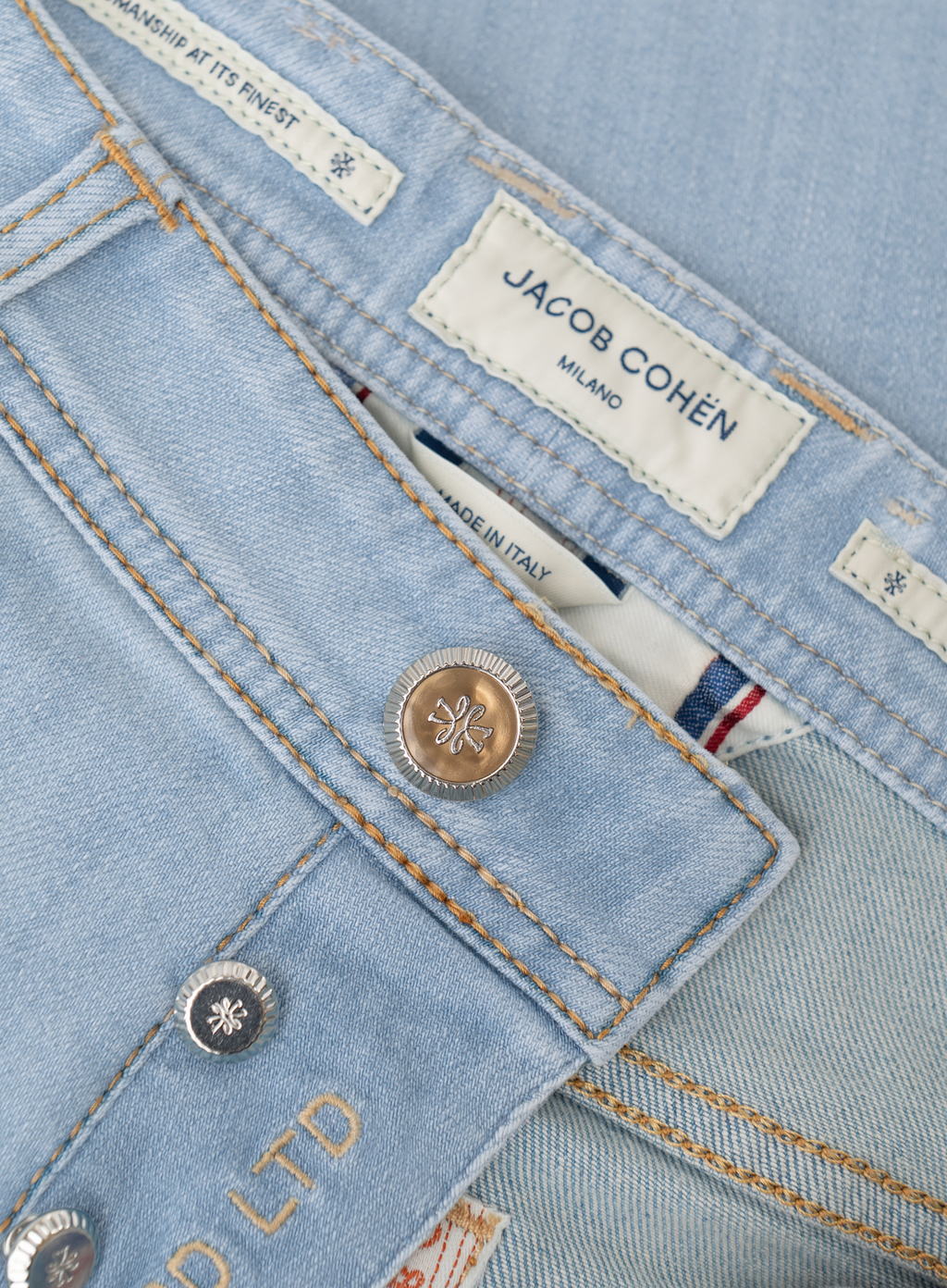 Bard jeans van katoen | FULL_WIDTH |  L.Blauw
