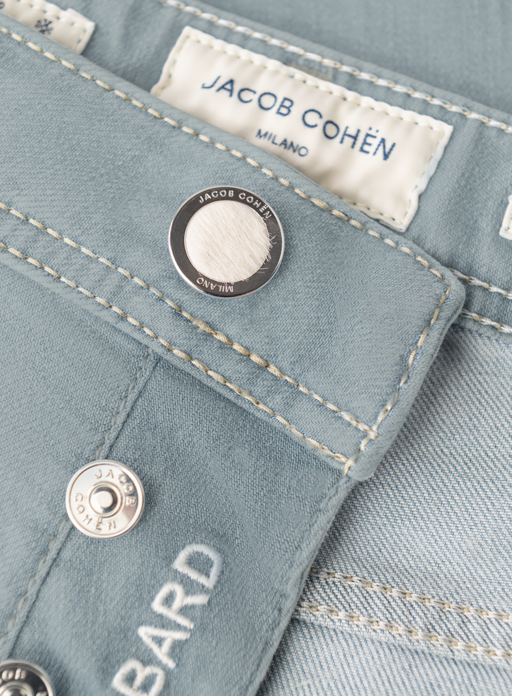 Bard jeans van katoen | FULL_WIDTH | L.Blauw