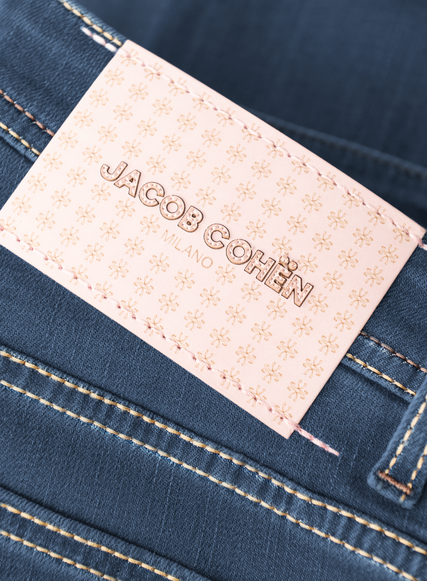 Bard jeans van katoen | FULL_WIDTH | Blauw