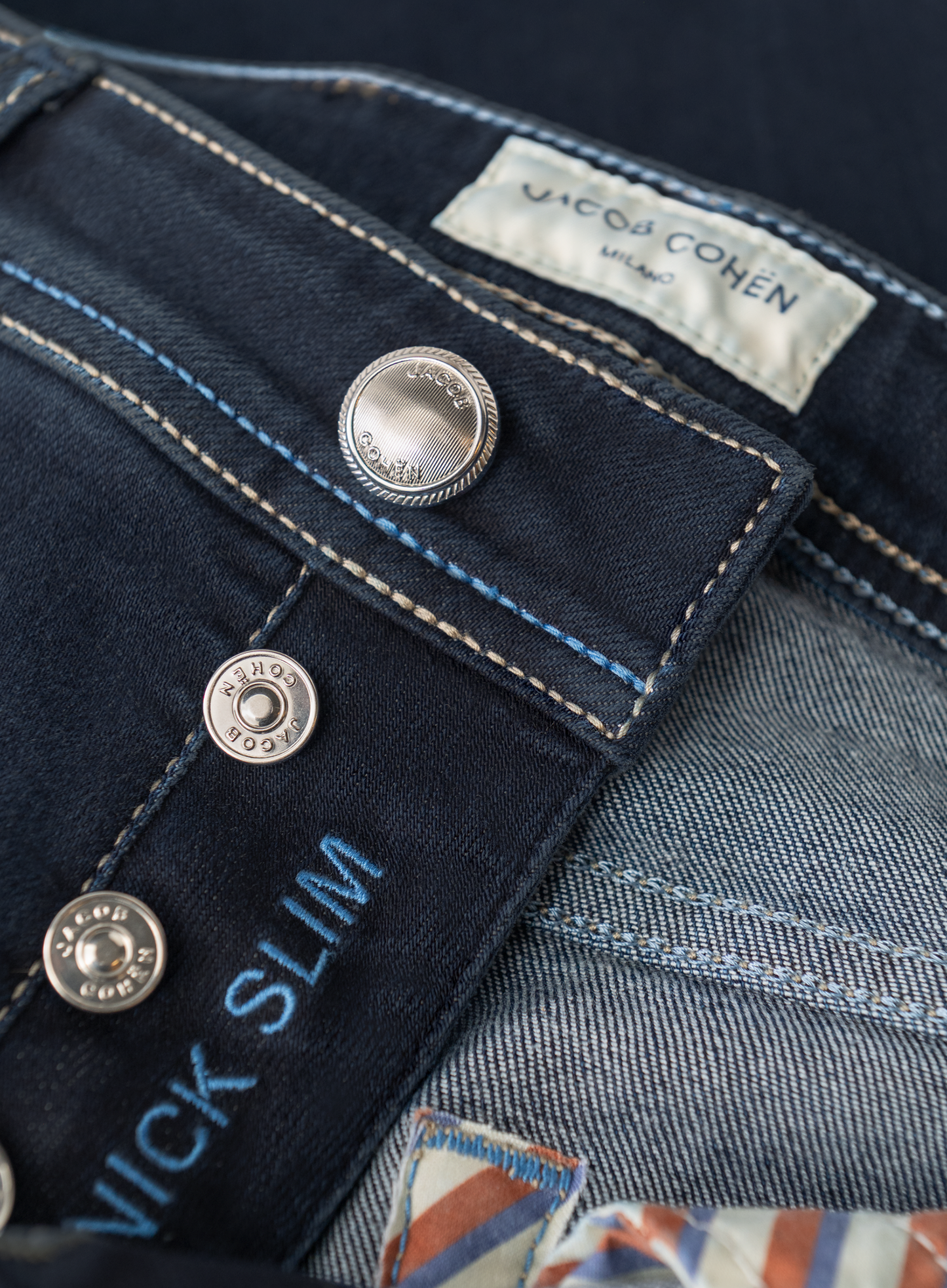 Nick jeans van katoen | FULL_WIDTH | BLUE NAVY
