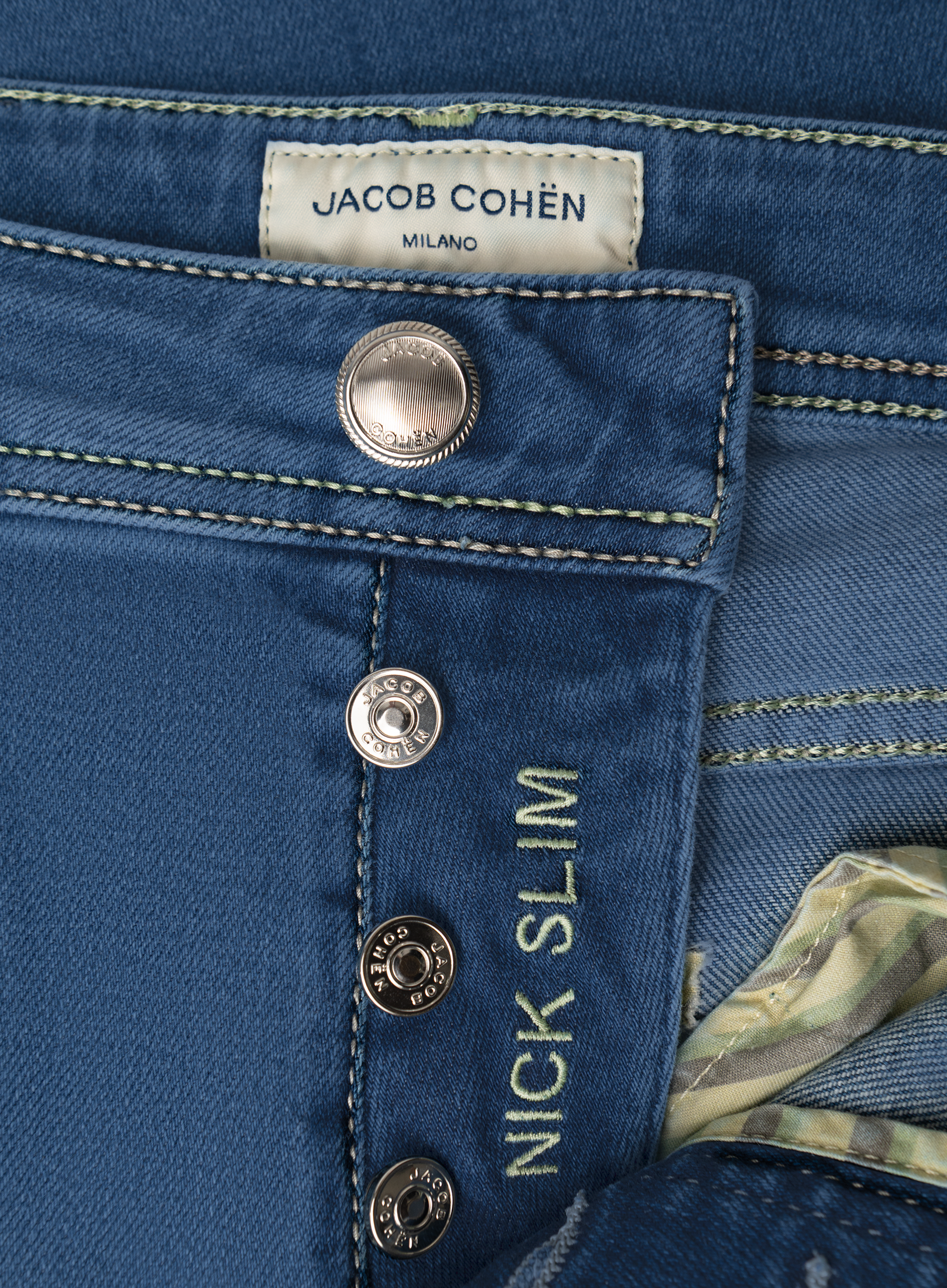 Nick jeans van katoen | FULL_WIDTH | L.Blauw