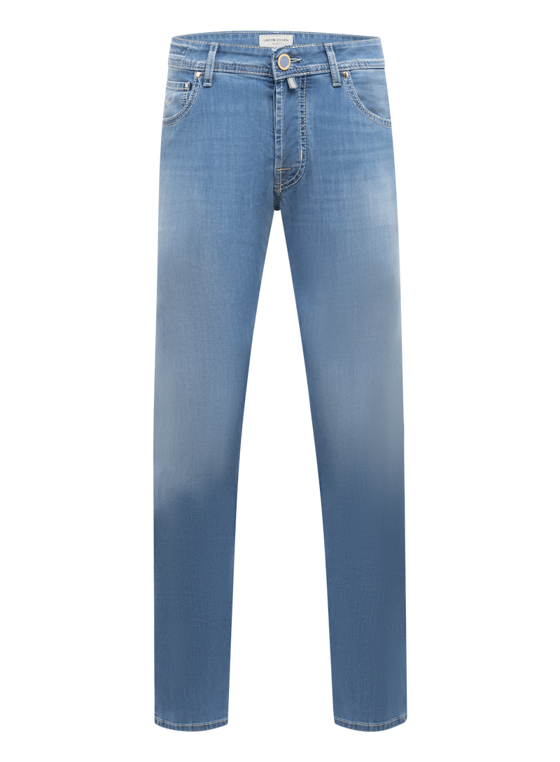 Nick jeans van katoen | L.Blauw