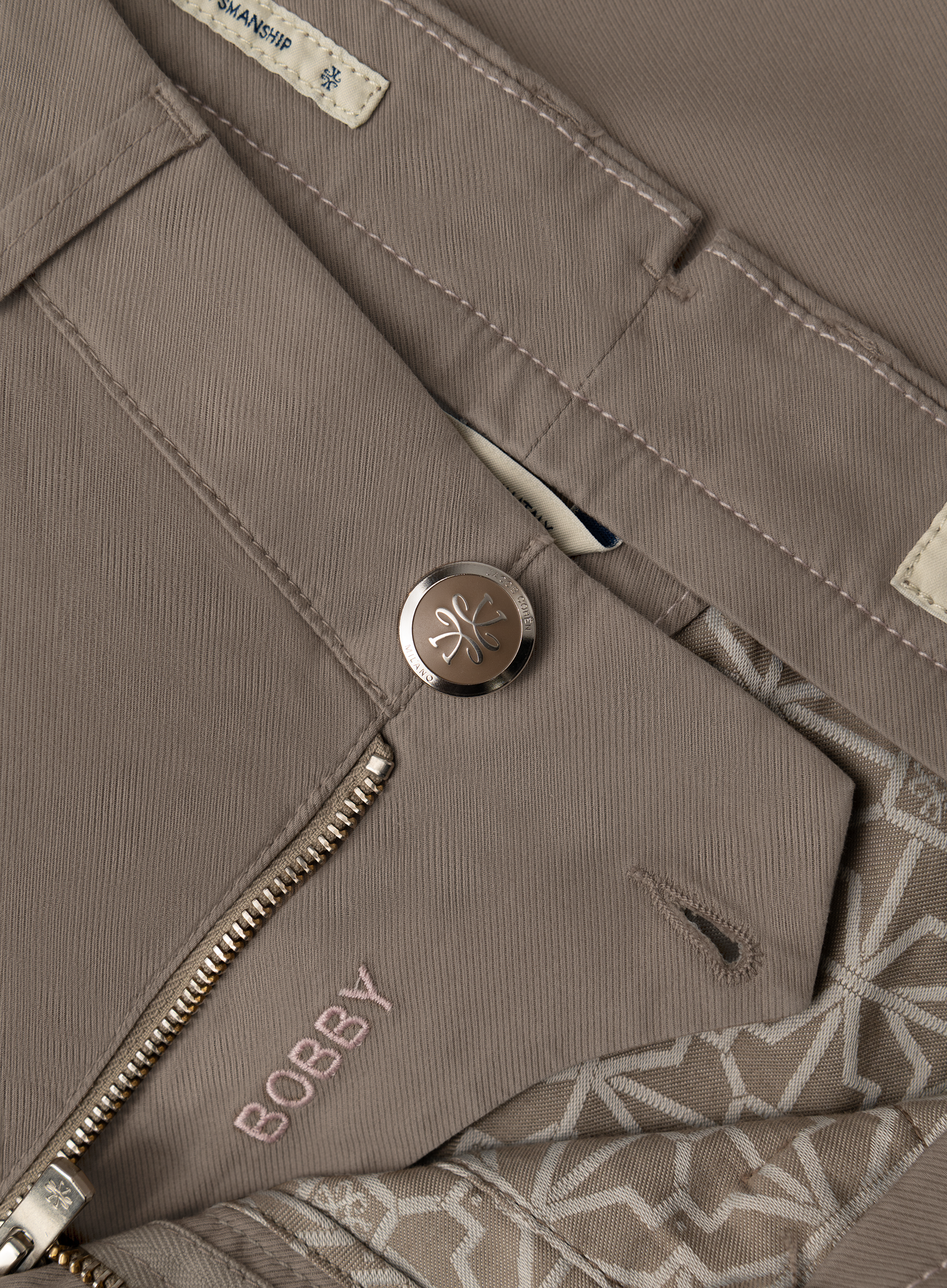 Bobby chino van katoen | FULL_WIDTH | TAUPE