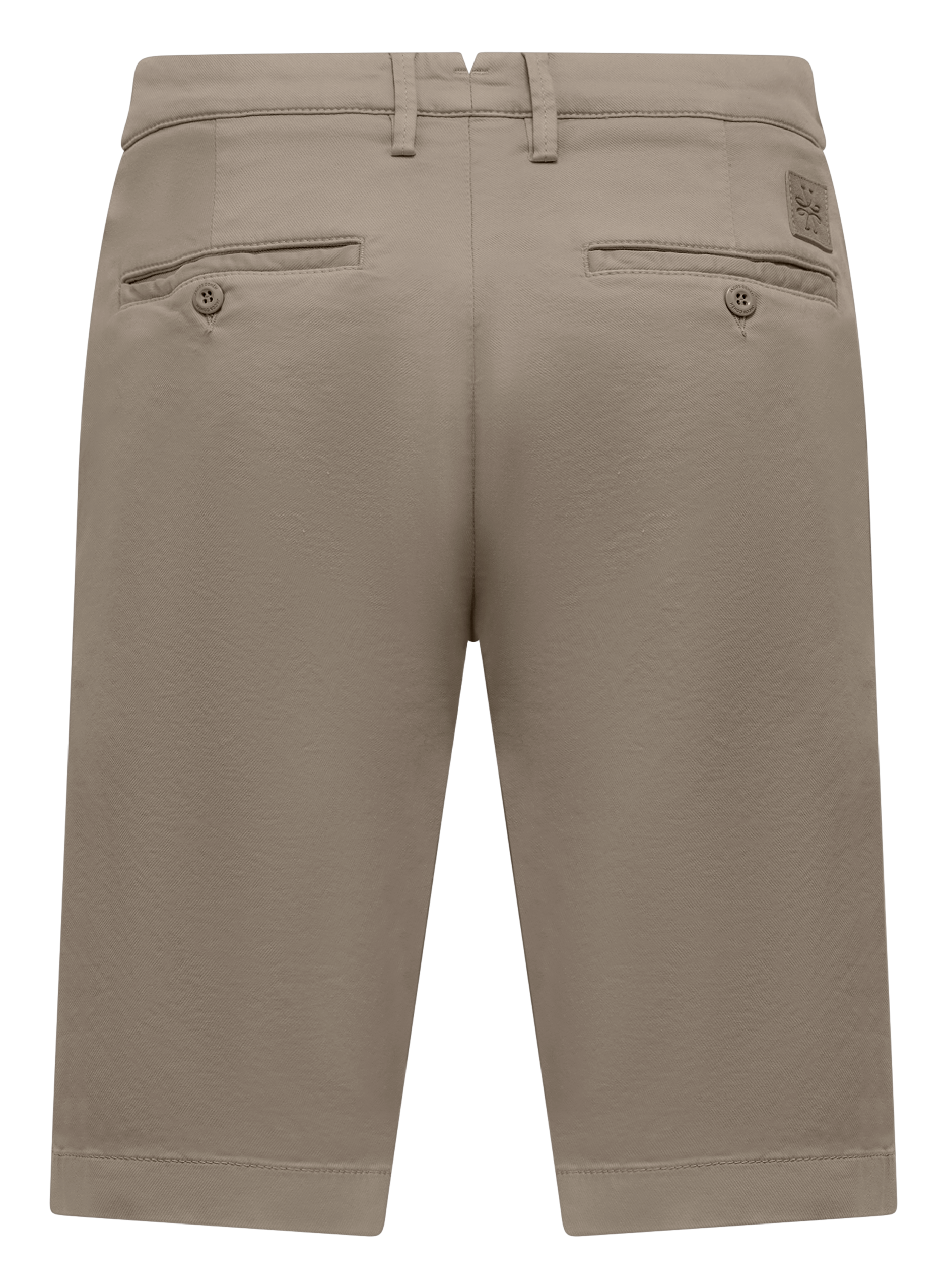 Bob bermuda van katoen | TAUPE