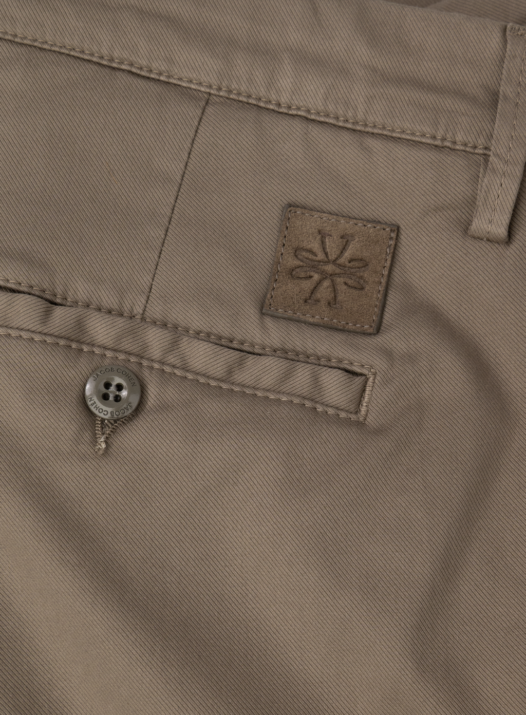Bob bermuda van katoen | FULL_WIDTH | TAUPE